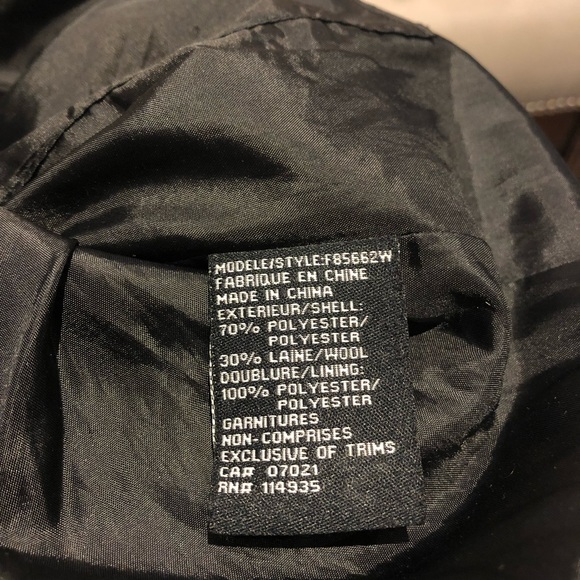 Plaid Wool Blend Jacket - Picture 7 of 10